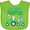 Apple Green, variant on My First Easter Bunny and Tractor Boys or Girls Baby Bib