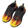 thumbnail image 3 of Uourmeti Burning Fire Shoes for Boys Size 2.5 Breathable Anti-Slip Sneakers Mesh Lightweight Walking Shoes Casual Lace Up Athletic Running Shoe, 3 of 7