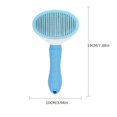 thumbnail image 2 of Gentle Pet Hair Removal Brush - One-Click, Easy Grooming for Dogs & Cats, Pet Grooming, 2 of 5