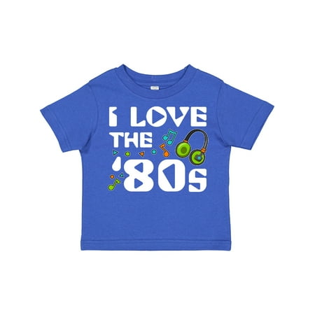 

Inktastic I Love the 80s-musical Notes Gift Toddler Boy or Toddler Girl T-Shirt