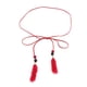 thumbnail image 2 of Cinturones De cinturo Ocasionales Cuerdas De cinturo De Cinturón De Cadena De cinturo Para Vestidos De Mujer rojo Colcomx Cinturón de cuerda de cintura para mujer flaco, 2 of 8