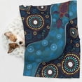 thumbnail image 6 of Disketp Bohemian Turtle Dog Blanket/Bed Cover for Dogs and Cats,Puppy Essentials-Small, 6 of 8