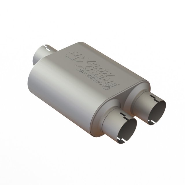 SpeedFX Exhaust System Kit 50101 MaxFlow Xtreme Cat Back System; 304 Stainless Steel; With MaxFlow Xtreme Muffler; 3 Inch Inlet Diameter; 3 Inch Outlet Diameter