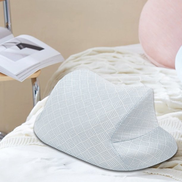 Almohada de látex para la siesta, almohada para la siesta en la oficina, almohada para el aula infantil, almohada para dormir para estudiantes, almohada para la siesta con forma de anillo, funda de
