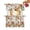 gray, variant on Fall Pumpkins Kitchen Curtains Sets 36 Inch Length Tier Curtain, Thanksgiving Maple Leaf Fox Squirrel Rod Pocket Window Treatments, Window Valance Curtains for Bathroom/Bedroom/Cafe 3 Panels