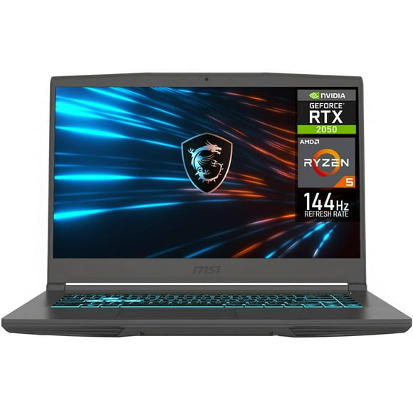 Laptop Gamer MSI Thin A15 NVIDIA GeForce RTX 2050 AMD Ryzen 5 7535HS 8GB RAM 512GB SSD 15.6" Windows 11 Home Teclado en Ingles