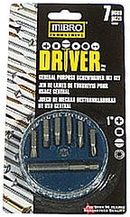 7pc ENKAY 2/" TAMPER PROOF TORX STAR SECURITY SCREW BIT SET T10-T45 3044-C
