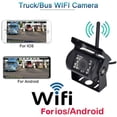 thumbnail image 2 of WIFI HD Wireless Truck Backup Camera, 12V-24V, 170° Wide Angle, 50m Range, Night Vision, Waterproof IP67, 2 of 5