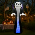 thumbnail image 4 of Ktaxon 12' Halloween Inflatables Outdoor Halloween Decoration Giant Ghost Blow up Decor, 4 of 10