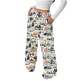 thumbnail image 1 of Snow Suits for Toddler - Printed Flannel Casual Trousers - Daily Wear, 1 of 9