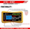 thumbnail image 4 of Battery Saver 48 Volt 50W Pulse Charger, Maintainer & Tester (Gen. 3) (2365L-48-G3), 4 of 6