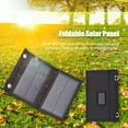thumbnail image 2 of Amdohai 4W Foldable Solar Charger With USB Port 2PCS Carabiner Portable Solar, 2 of 8