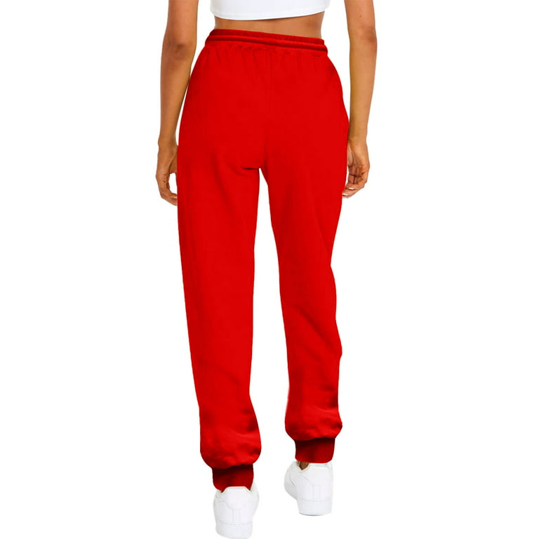 colsie Solid Red Sweatpants Size XL - 20% off
