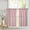 Pink, variant on Cotton 1 Inch Wide Stripes Print Café Tier Curtains Window Treatment Kitchen Home Décor