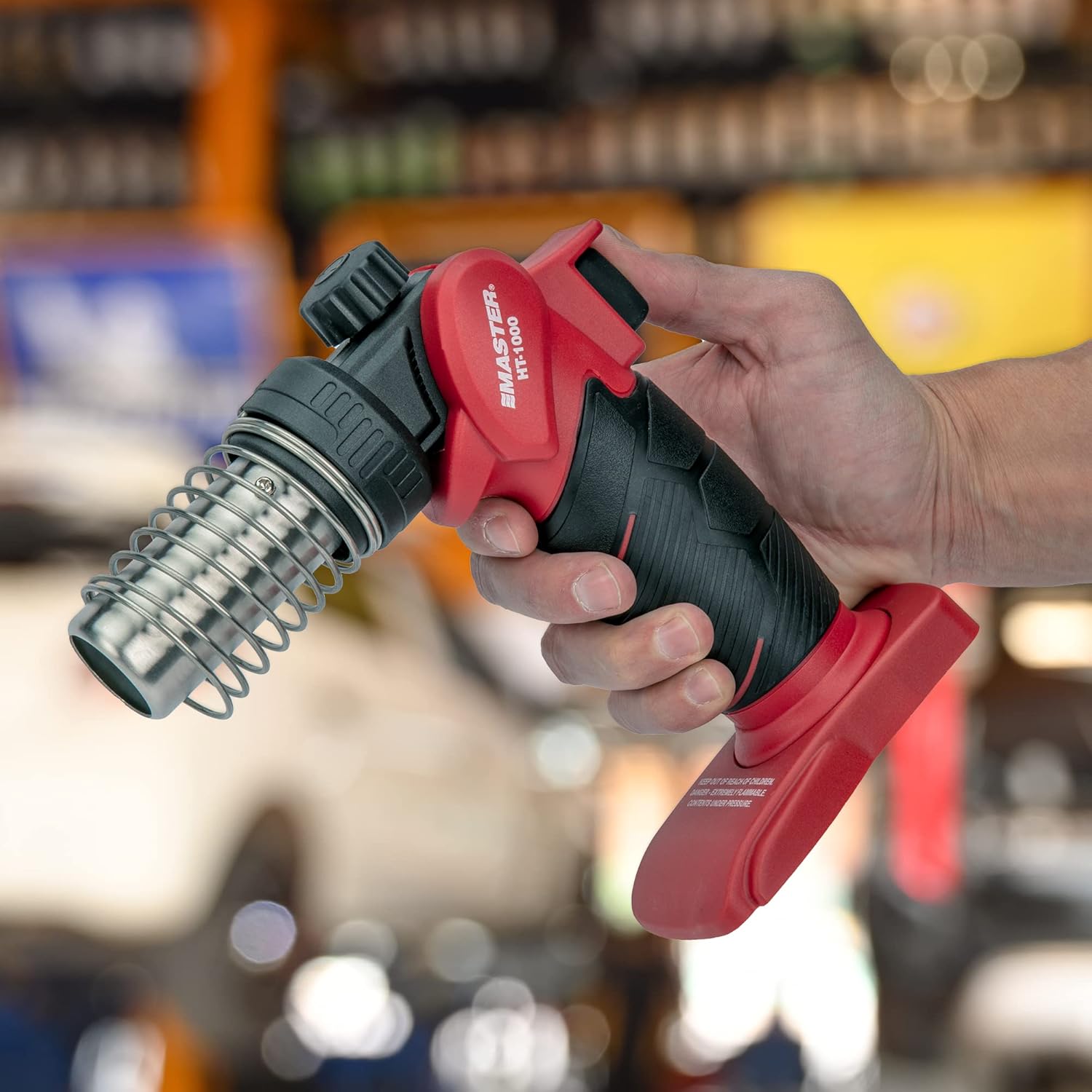 Master Appliance HT-1000 Butane-Powered Cordless Heat Gun Hot Air Gun for Shrink Tubing and Repairs