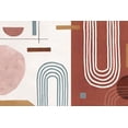 thumbnail image 2 of Audit, Lisa 24x17 Black Ornate Wood Framed with Double Matting Museum Art Print Titled - Sierra Abstract 01, 2 of 4