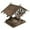 A, variant on Binwennn Suet Feeder for Birds Feeder Cool Feeder Small Squirrel Bird Feeders For The Outdoors Wooden Bird Feeder Stand Up & Hanging Birdhouse Hummingbird Feeding Handmade Pagoda Bird