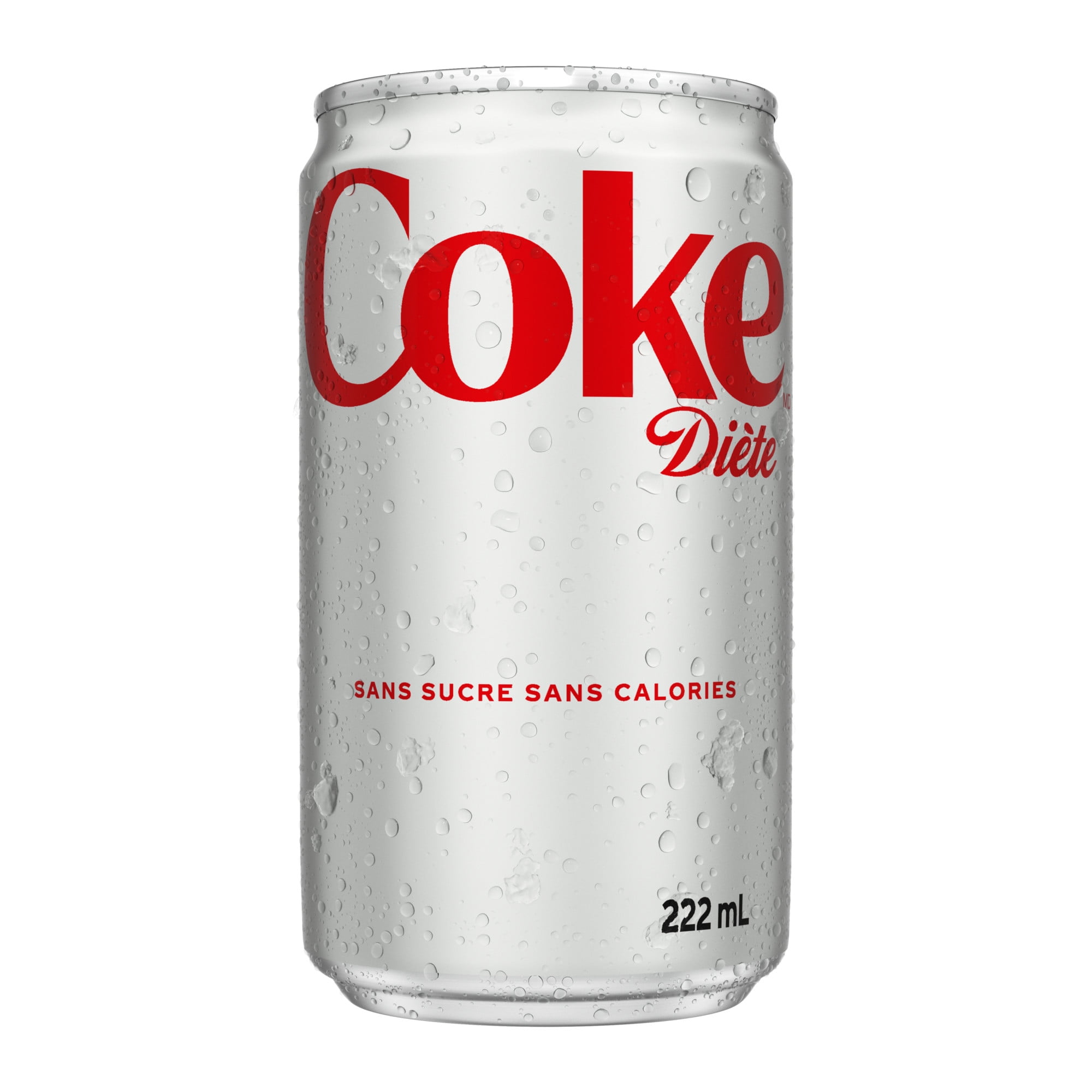 Diet Coke 222mL Mini-Cans 6 Pack, 6 x 222 mL