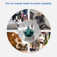 thumbnail image 4 of Short Snout Dog Muzzles Adjustable Soft Breathable Mesh Mouth Cover, 4 of 5
