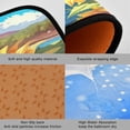 thumbnail image 4 of Sunflower Style Anti Fatigue Mats for Kitchen Floor,Set of 2 Non Skid Washable Waterproof Anti Kitchen Floor Mats for Kitchen Office Laundry Room Bathroom (19"x27"+19"x47") Home Decor, 4 of 7