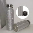 thumbnail image 1 of Hariumiu Kitchen 12oz/17.5oz/26oz Water Bottle Rhinestone Diamond Stainless Steel Glitter Insulated Bottle Vacuum Flask Sparkling Thermal Bottle Refillable Water Bottles for Women, 1 of 10