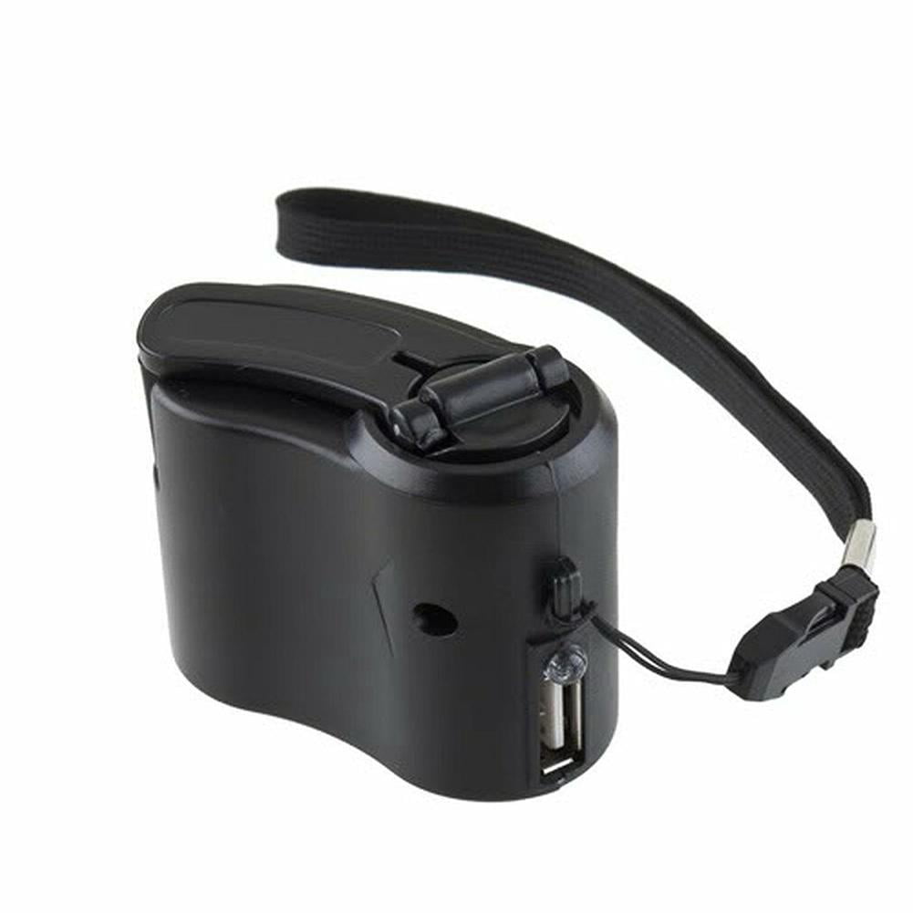 Portable Hand Crank Wind Up USB Cell Phone Emergency Charger For Outdoor NEW LED Emergency Illuminat O3R2