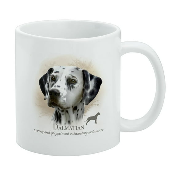 Dalmatian Dog Breed White Mug