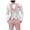 Dusty Rose and White, variant on Burnt and White Wedding Tuxedos Suits for Men 3 Piece Double Breasted Prom Suit M