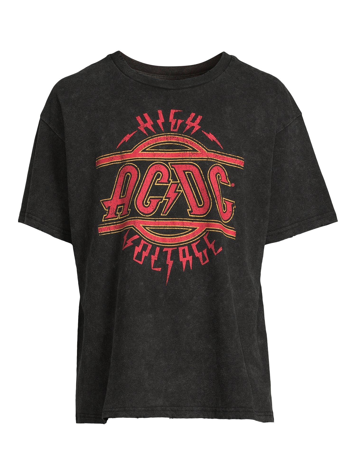 ACDC Men’s and Big Men’s Oversized Graphic Band Tee, Sizes XS-3XL - image 5 of 5