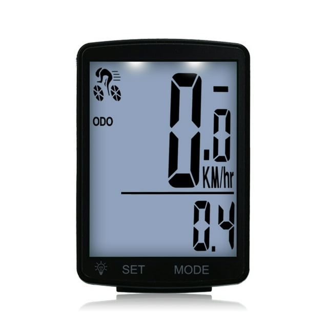 Multifunctional LCD Screen Bicycle Computer Wireless Bike Rainproof Speedometer Cycling 2.8inch Waterproof
