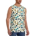 thumbnail image 2 of Fotbe Fathers day Men's Camiseta sin Mangas Estampada para Hombres, Playera Casual para Gimnasio, Entrenamiento, Playa-Medium, 2 of 7