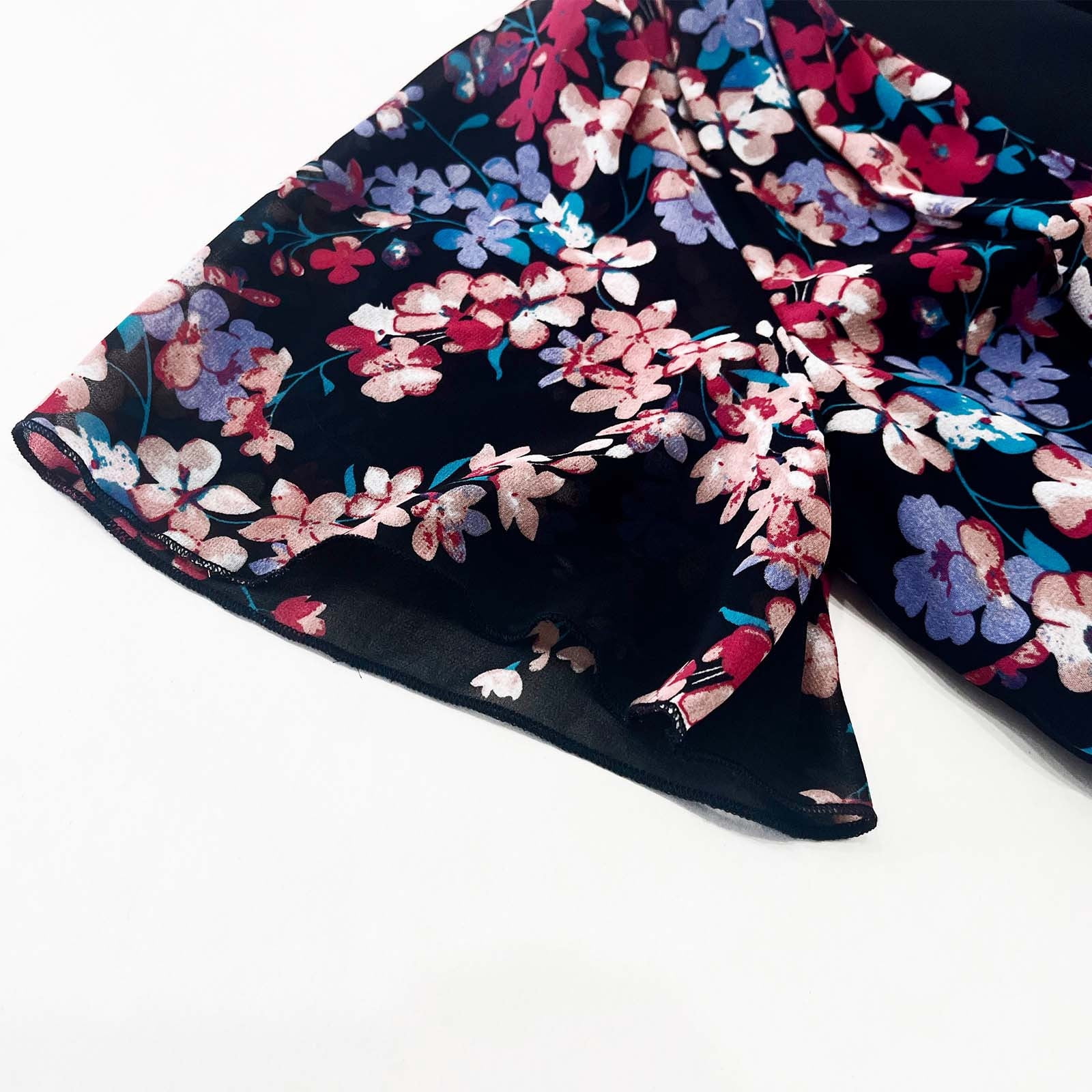 Jamsmile Womens Dress Summer Bohemian Style Floral Print Short Sleeve Dresses Casual High Waist Flowy Beach Boho Sundress