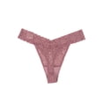 thumbnail image 2 of JENNI Intimates Pink Thong Underwear 0S, 2 of 2