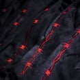 thumbnail image 2 of Chaqueta de Mezclilla con Estampado de Calavera y Estilo Hip-Hop, 2 of 3
