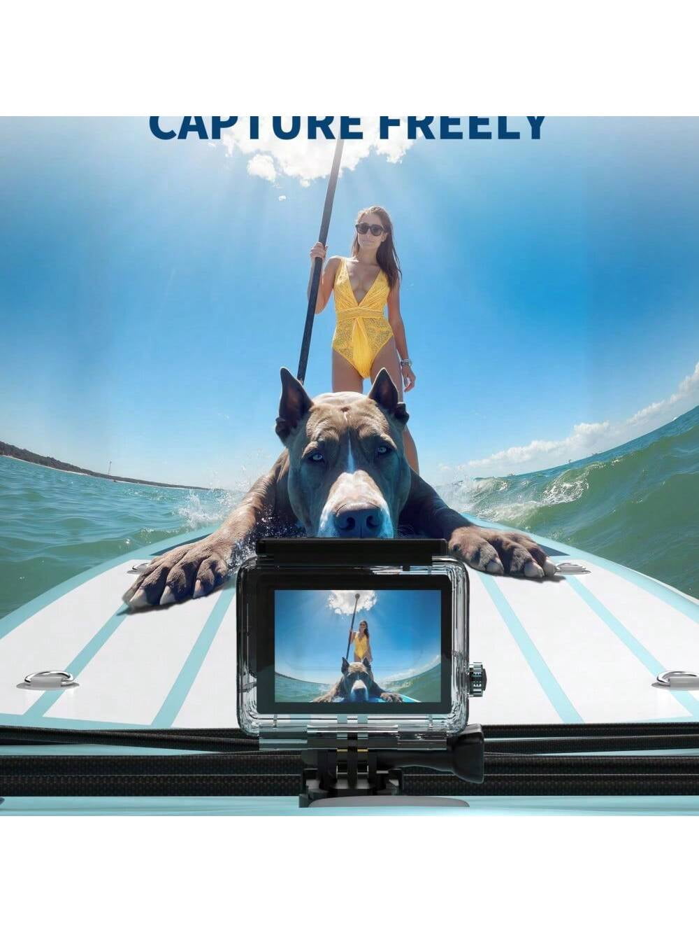 Huisuilinss Inflatable Stand Up Paddle Board,10.6FT/11FT Inflatable Paddle Board With Premium Accessories,Non-Slip EVA Deck,Ultra-Light Carry Bag，Pump,SUP For All Skill Levels,1PCS