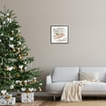 thumbnail image 3 of Stupell Industries Dachshund Through Snow Holiday Painting Black Framed Art Print Wall Art, 17 x 17, 3 of 9