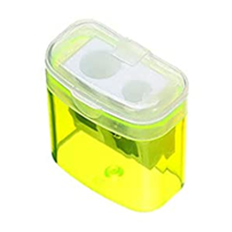 Pencil Sharpeners, Manual Pencil Sharpener,Dual Holes Handheld Pencil  Sharpeners With Lid For Kids Adults School Office Home Supply