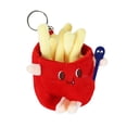 thumbnail image 1 of Set De Juguetes De Peluche Con Perritos Calientes, Hamburguesas Y Patatas Fritas. Decoración Para Bodas Y Cumpleaños. Premios Para Máquinas. Llavero Para Niños Y Niñas., 1 of 5