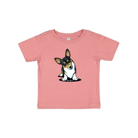 

Inktastic Tri Color Corgi Gift Baby Boy or Baby Girl T-Shirt