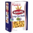 thumbnail image 6 of Mueller's Sodium-Free, Cholesterol-Free Large Sea Shells Pasta, 16 oz (Shelf-Stable), 6 of 8