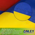 thumbnail image 6 of Anley EverStrong Series Colombia Flag 3x5 Foot - Embroidered and Sewn Stripes 210D Polyester - Colombian National Banner Flags, 6 of 7