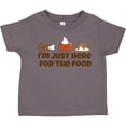 thumbnail image 3 of Inktastic Thanksgiving Here for The Food Boys or Girls Toddler T-Shirt, 3 of 5