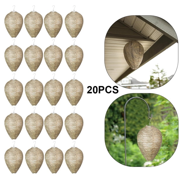 Linterna Nido Avispas para Exterior 22*28 Cm Linterna Guía Nido Avispas Nido Avispas Simulado (opp)