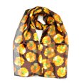 thumbnail image 3 of NYFASHION101 Women's Versatile Floral Inspired Sheer Headwrap Scarf - 1491BRGL, 3 of 3