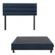 thumbnail image 1 of Box Base Cama Queen Size + Cabecera Logan Dicasa Azul, 1 of 8