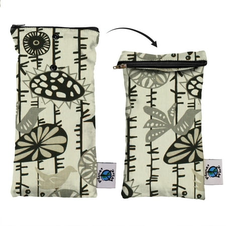 Planet Wise Wipe Pouch, Menagerie Twill