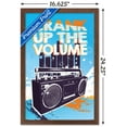 thumbnail image 3 of Music - Crank Up the Volume Wall Poster, 14.725" x 22.375", Framed, 3 of 3
