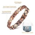 thumbnail image 2 of Wollet Jewelry Copper Bracelet for Women,  Zircon Bracelets, 2 of 6