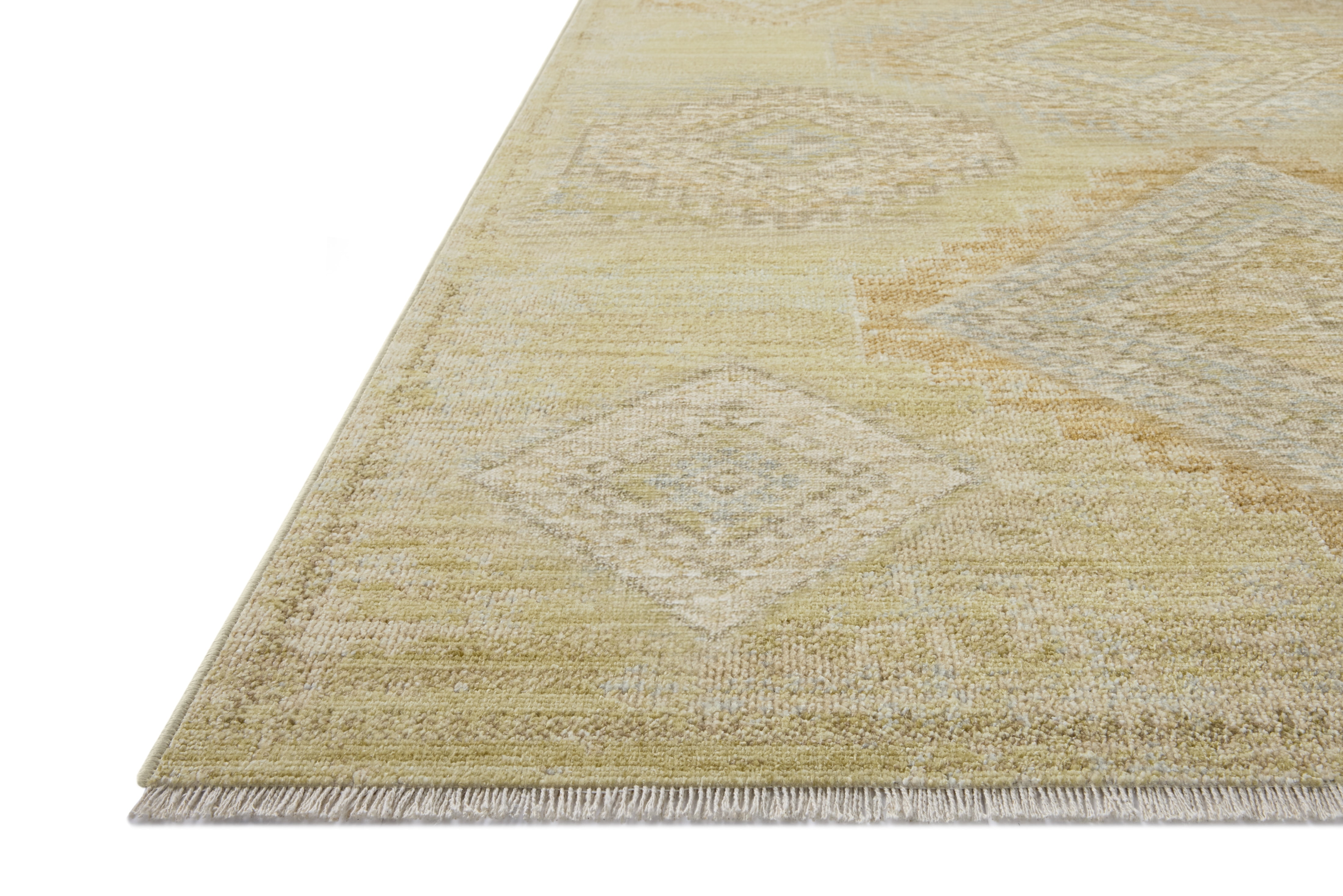 Loloi Elora Pistachio / Clay 18" x 18" Sample Area Rug