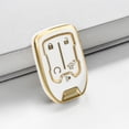 thumbnail image 7 of OFFCURVE White Gold Key Fob Covers for GMC Sierra 1500 2500HD 3500HD, 1 Piece, 7 of 7